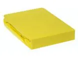 Prześcieradło Jersey z gumką cytrynowe 120x200    026